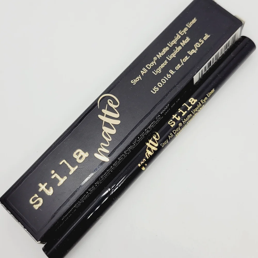 Stila Stay All Day Matte Liquid Eye Liner Matte Black Eyeliner Brand New In Box